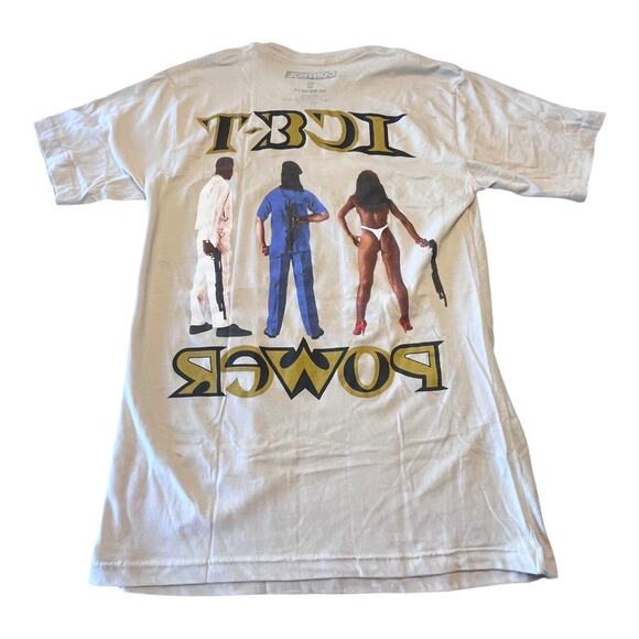 NEW ICED T POWER Graphic T SHIRT Band Album Cover SM TEE Mens Womens 100% Cotton - Picture 4 of 7